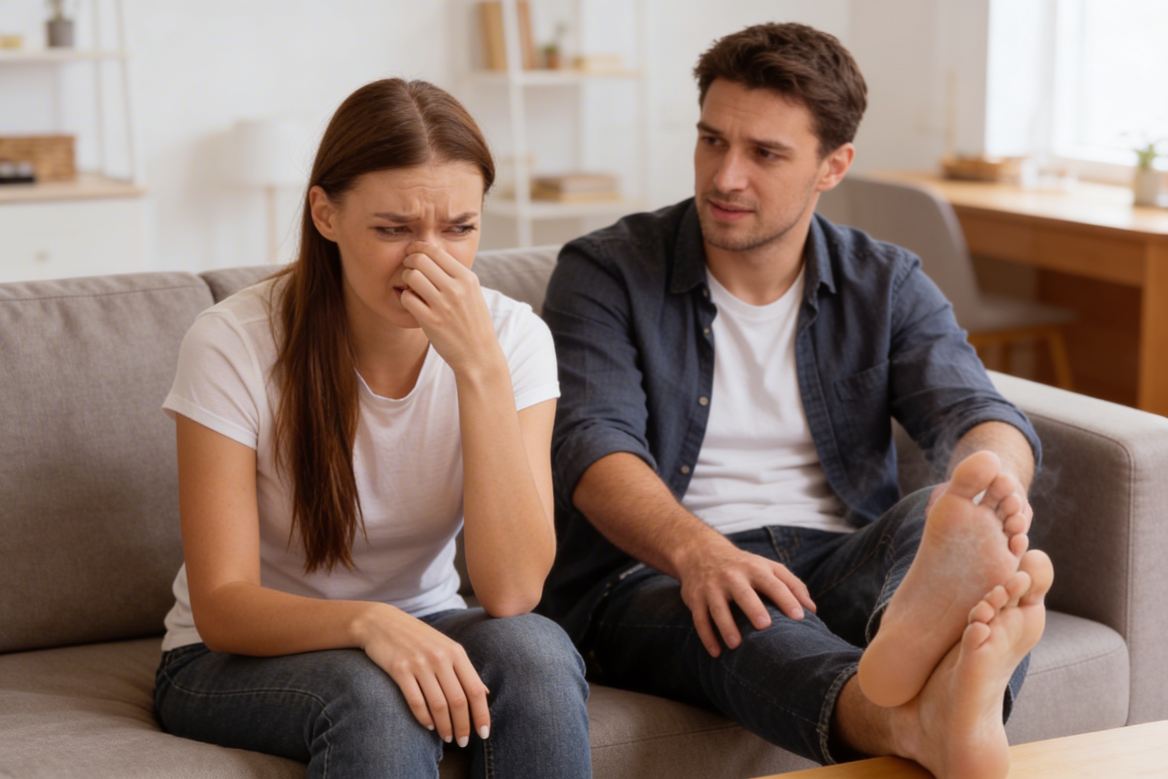 Middel mod svedige fødder og ildelugtende sko